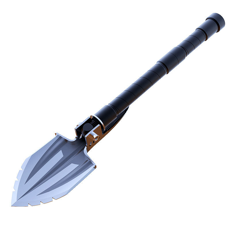 Compact Folding Military Shovel for Outdoor Use
