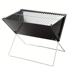 Portable Foldable BBQ Grill for Family Outdoor Use